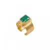 Adjustable Sun Ring - Green