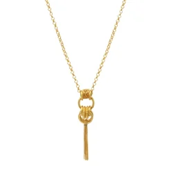 Alicudi long necklace - gold