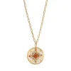 Angelic Pendant Chain Necklace - Multicolored