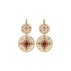Angelique sleeper earrings - multicoloured