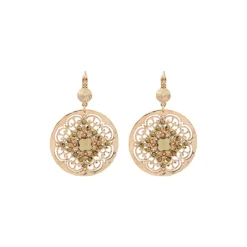 Angelique thin sleeper earrings - gold