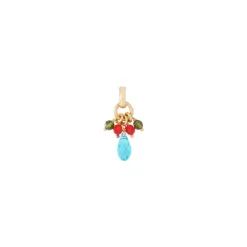 Annella fine pendant necklace - multicolor
