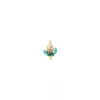 Annella fine pendant necklace - green