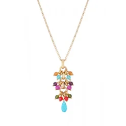 Annella pendant necklace - multicolor