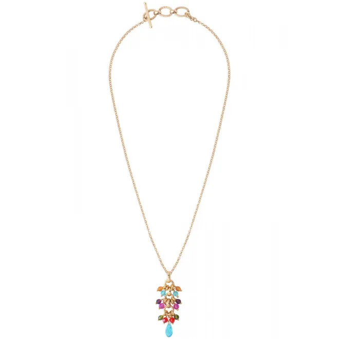 Annella pendant necklace - multicolor