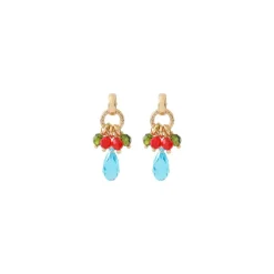 Annella thin stud earrings - multicoloured