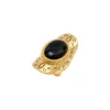 Arizona Dream Adjustable Wide Ring - Black