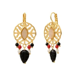Arizona Dream sleeper earrings - black