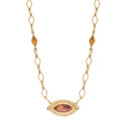 Atria Adjustable Pendant Necklace - Tortoiseshell