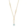 Atria pendant necklace - blue