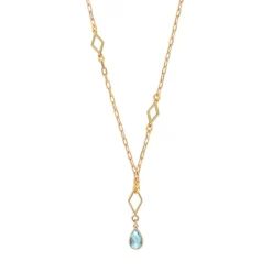 Atria pendant necklace - blue