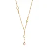 Atria pendant necklace - pink