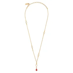 Atria pendant necklace - red