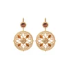 Atria sleeper earrings - tortoiseshell
