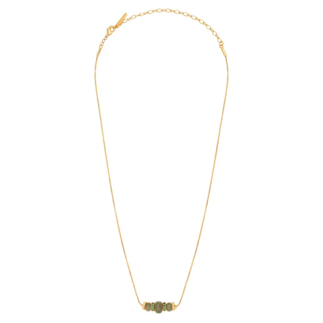 Avola pendant necklace - green