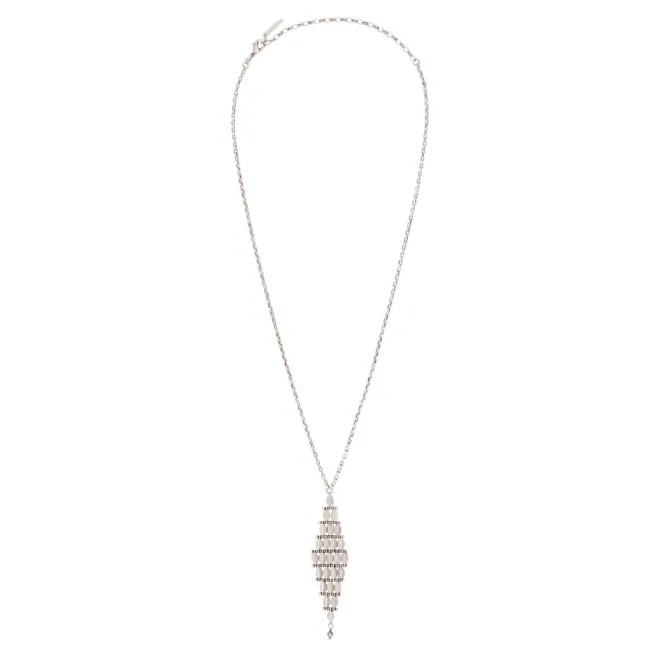 Babylon Adjustable Pendant Necklace - Silver