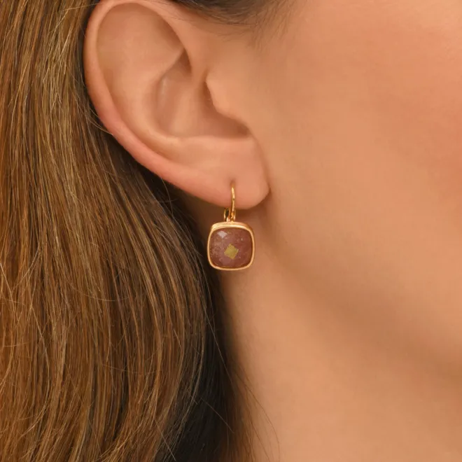Babylon sleeper earrings - roses