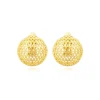 Betty clip-on earrings - gold