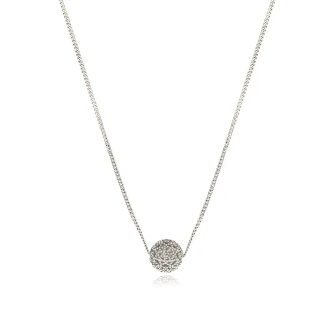 Betty Delicate Pendant Necklace - Silver