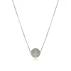 Betty pendant necklace - silver