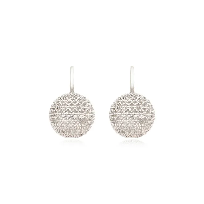 Betty sleeper earrings - silver