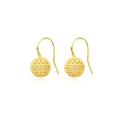 Betty small sleeper earrings - gold