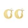 Betty thin hoop earrings - gold