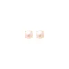 Byzance pierced stud earrings – pearl