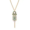 Circus pendant necklace - blue