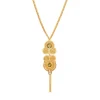 Circus pendant necklace - gold