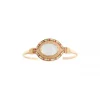 Claudia bangle bracelet - white