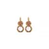 Claudia sleeper earrings - white