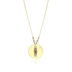 Dakota Adjustable Pendant Necklace - Pearl