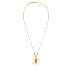Dakota Adjustable Pendant Necklace - Pearl