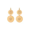 Farah sleeper earrings - gold