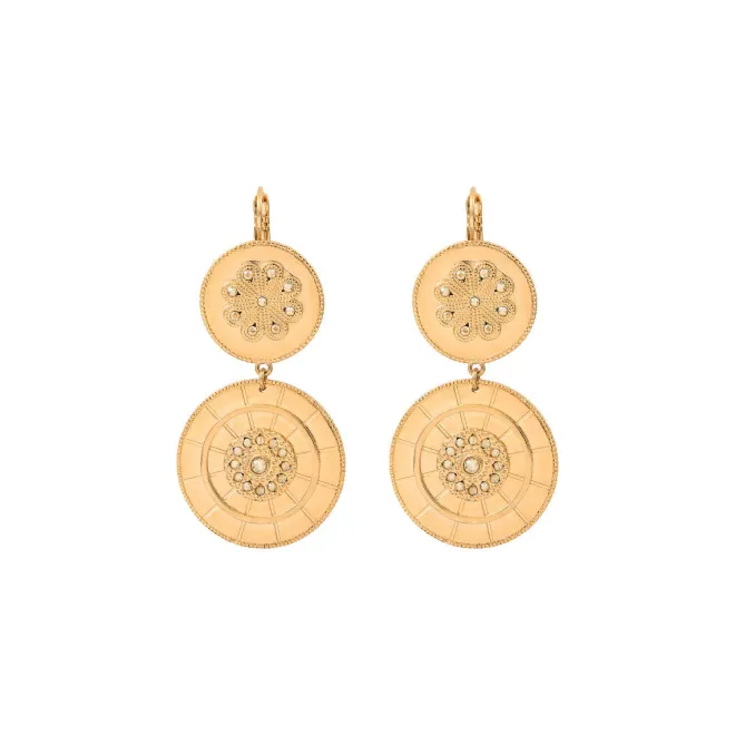 Farah sleeper earrings - gold