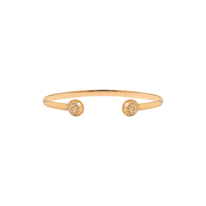 Farah thin bangle bracelet - gold