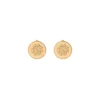 Farah thin clip-on earrings - gold