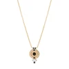 Fujita delicate pendant necklace - white