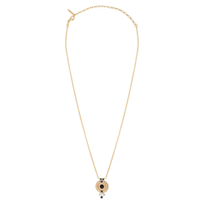 Fujita delicate pendant necklace - white