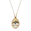 Fujita pendant necklace - white