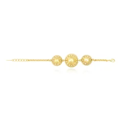 Gloria Adjustable Chain Bracelet - Gold