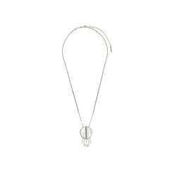 Hawaiian pendant necklace - white mother-of-pearl