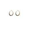 Iancura hoop earrings - gold