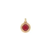 Louise pendant necklace - red