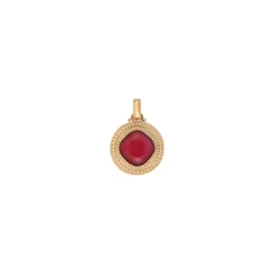 Louise pendant necklace - red