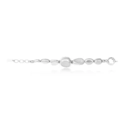Loulou adjustable bracelet - silver