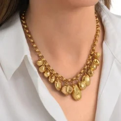 Loulou adjustable necklace - gold