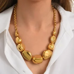 Loulou adjustable necklace - gold