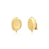 Loulou clip-on earrings - gold